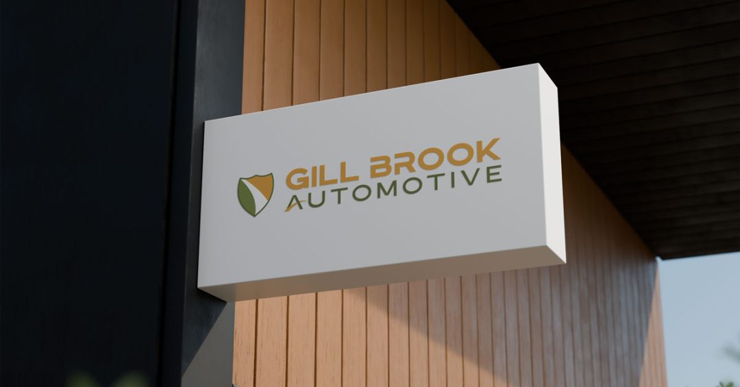 Gill Brook Automotive Logo Design