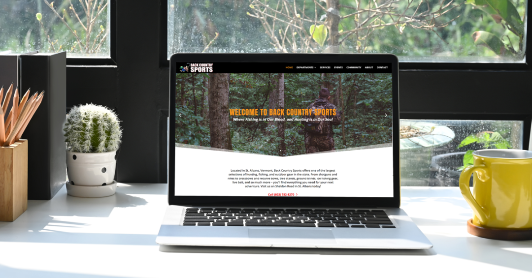 Back Country Sports Website Design
