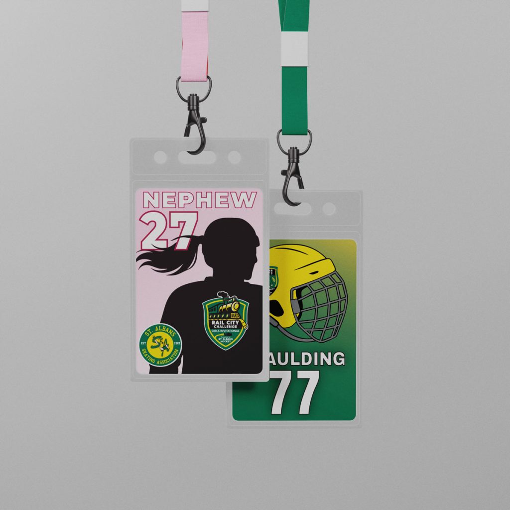Two SASA Bag Tags
