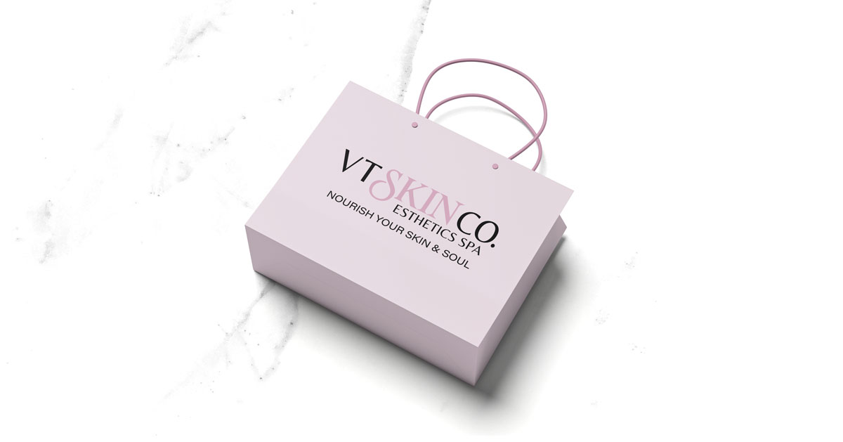 VT Skin Co Logo Design