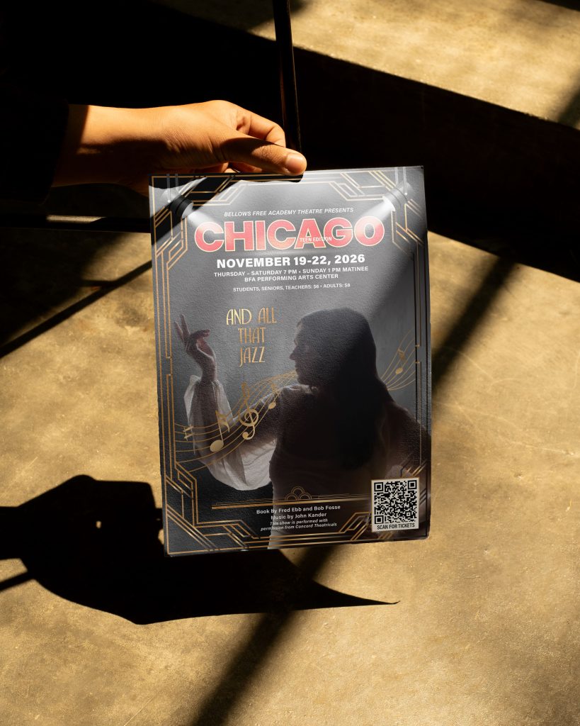 Hand holding a Poster for Chicago Teen Edition